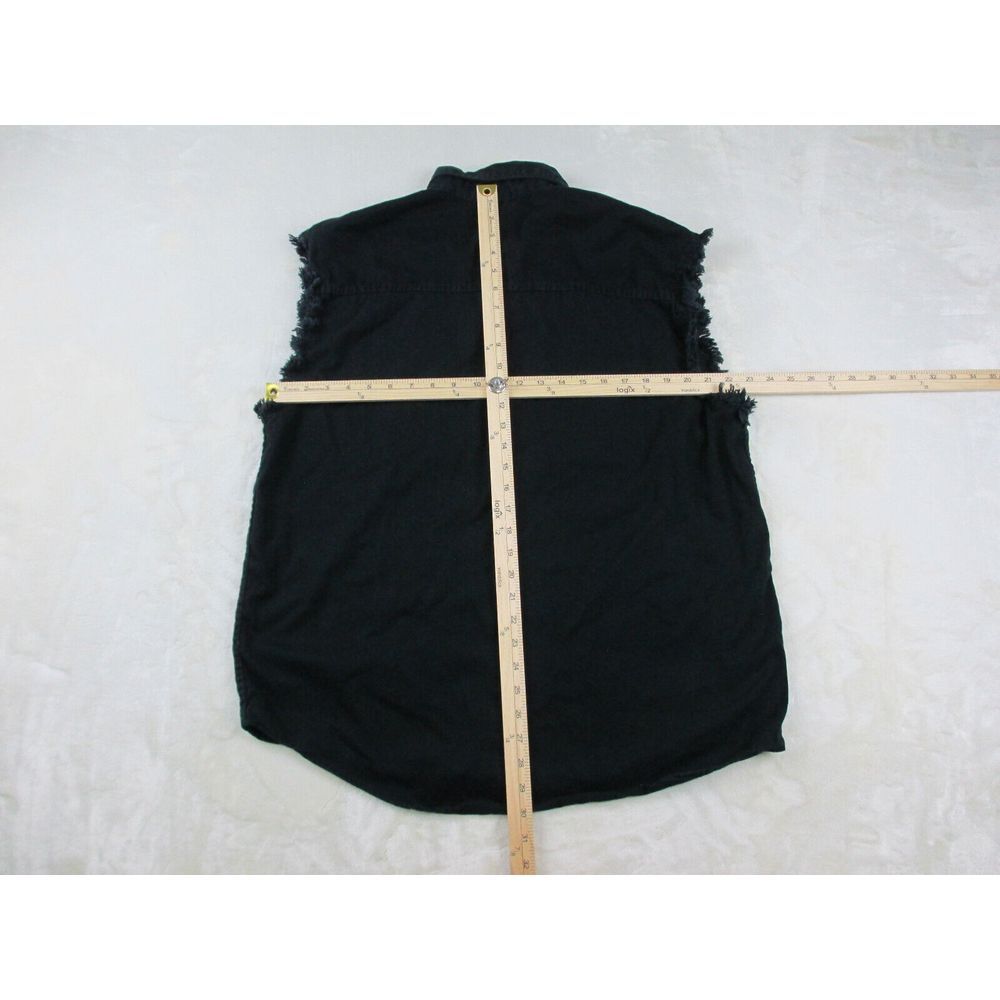 Milwaukee Performance Shirt Mens Extra Large Black Button Up Sleeveless Casual‎ - Picture 5 of 9